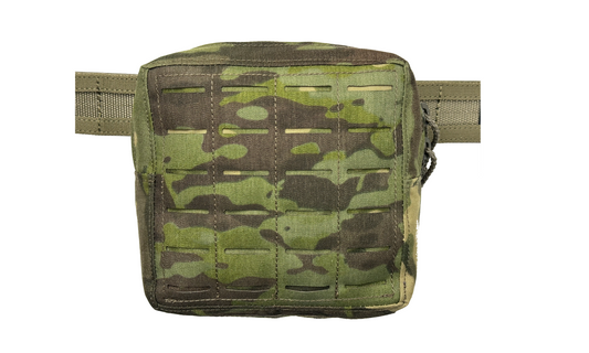 General purpose pouch with PALS/MOLLE